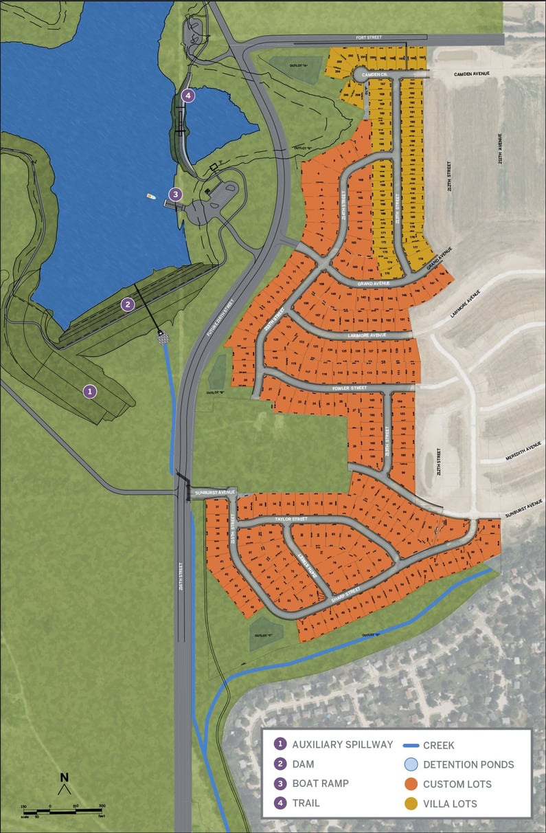 Magnolia Trails plat map