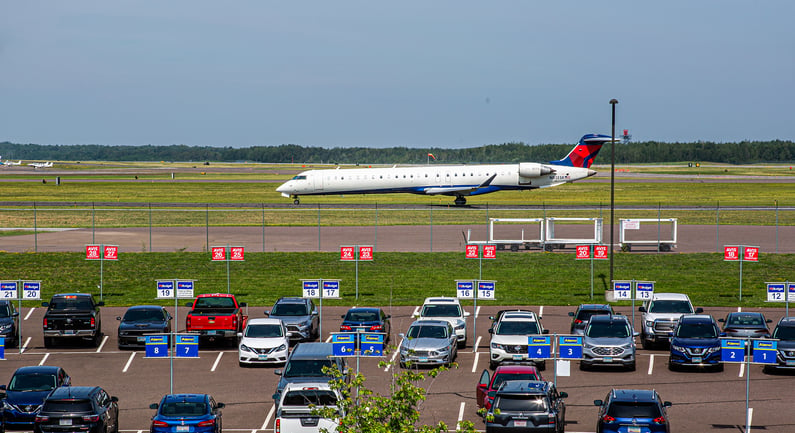 Aircraft  on taxiway