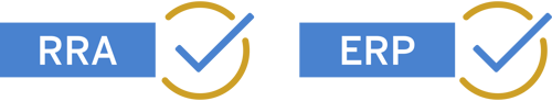 RRA and ERP with check marks next to them