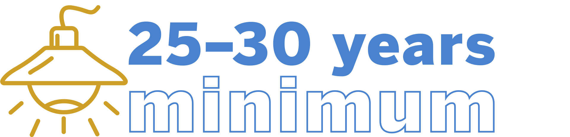 25-30 Years Minimum Infographic
