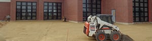 Fire station under construction