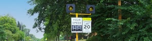 Traffic Calming Speed Limit Sign