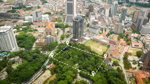 Parcel of land to be remediated. 