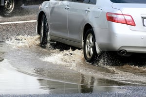 Water in Streets