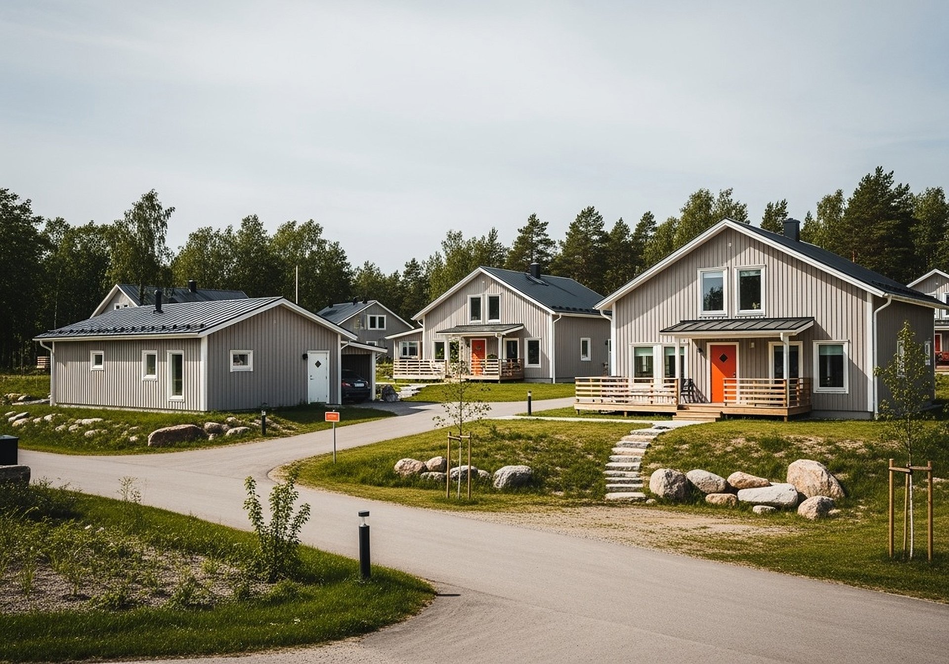 Photo of tiny home development