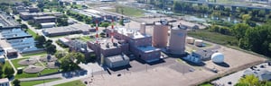 Biosolids treatment plant
