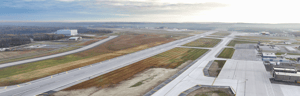 Aerial banner photo of Duluth International Airport.