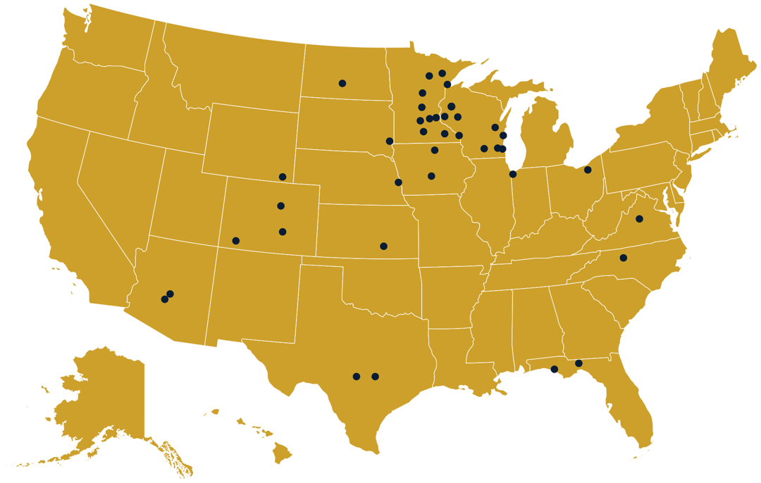 Office Locations Map