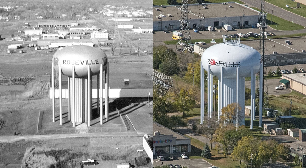 Roseville water tanks