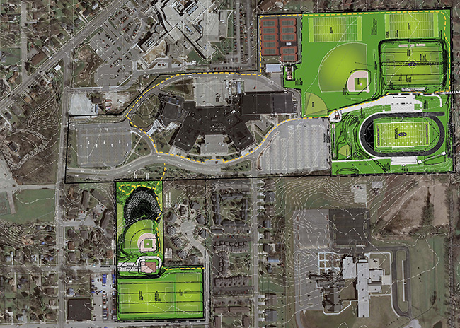 Oconomowoc High School Athletic Fields Improvement Project photo