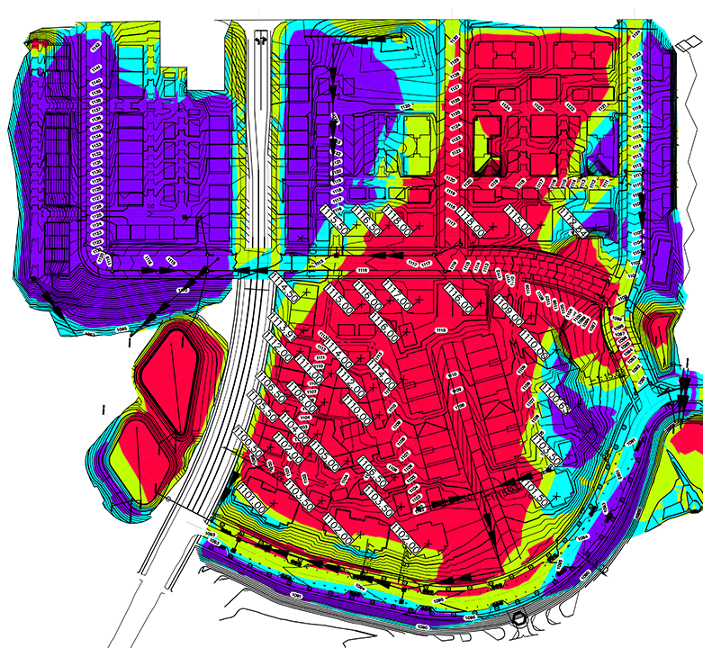 Prairie Queen grading heat diagram