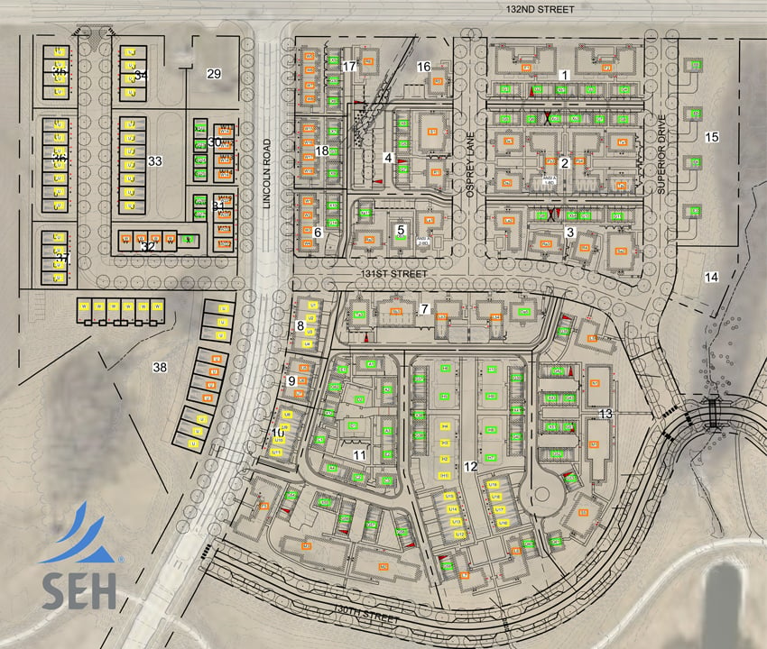 Prairie Queen site plan