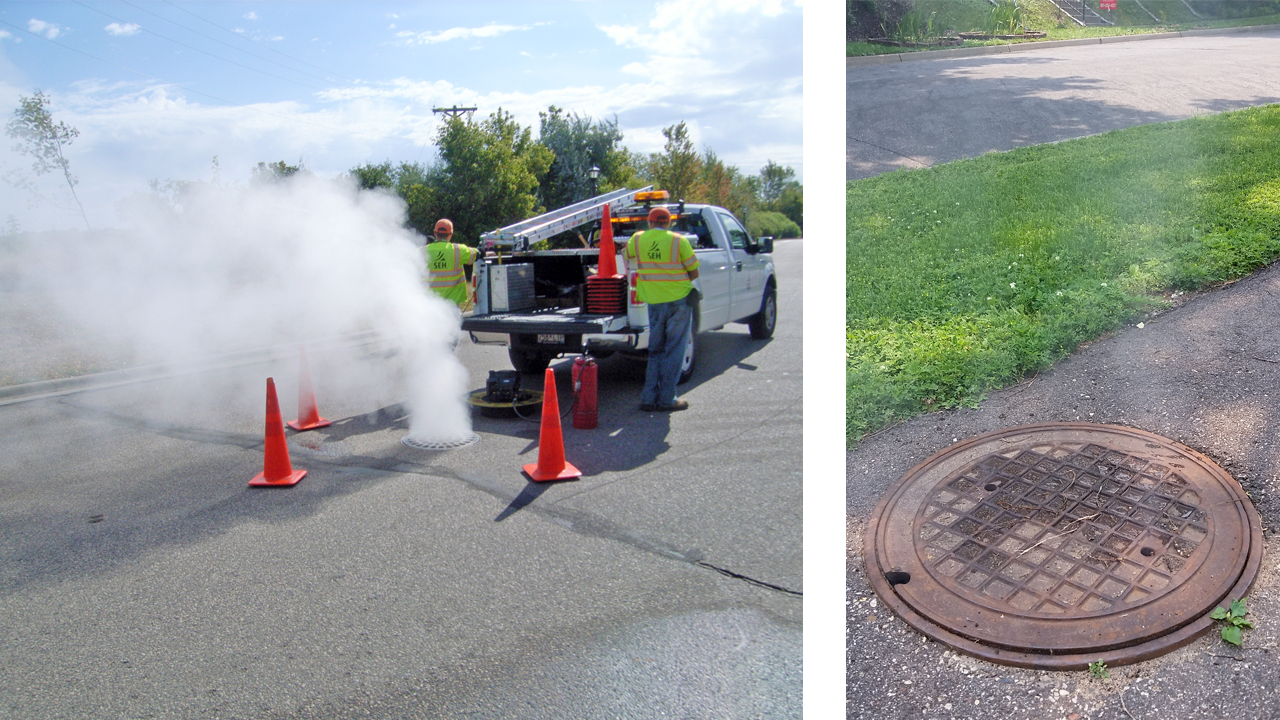 smoke testing photos