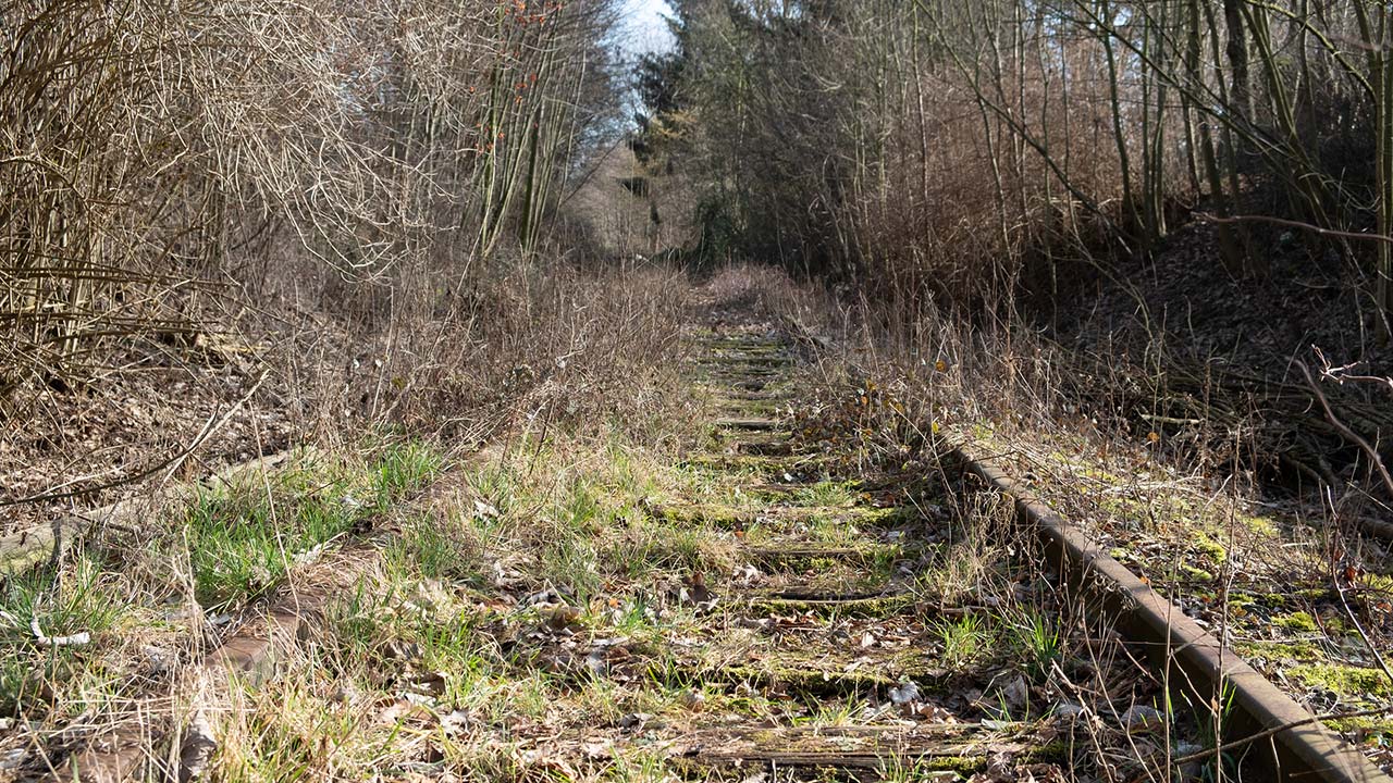 converted bicycle path