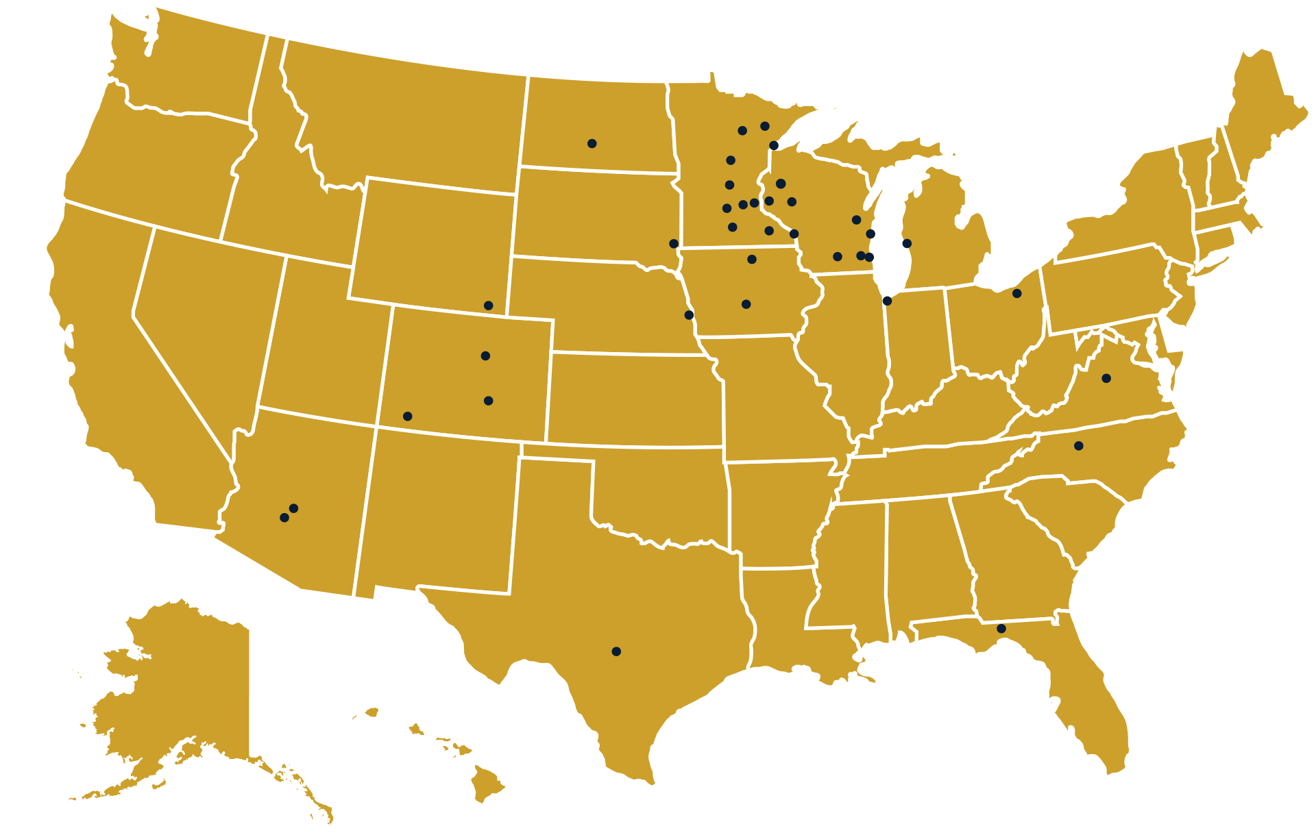 SEH office locations map